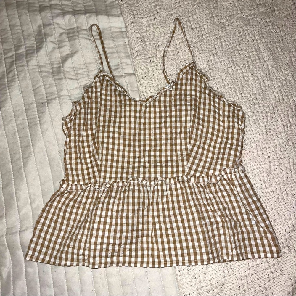 Gingham Tank